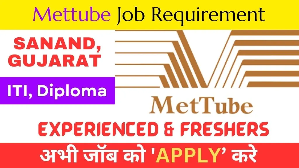 MetTube Copper India Pvt Ltd Job Vacancy 2025