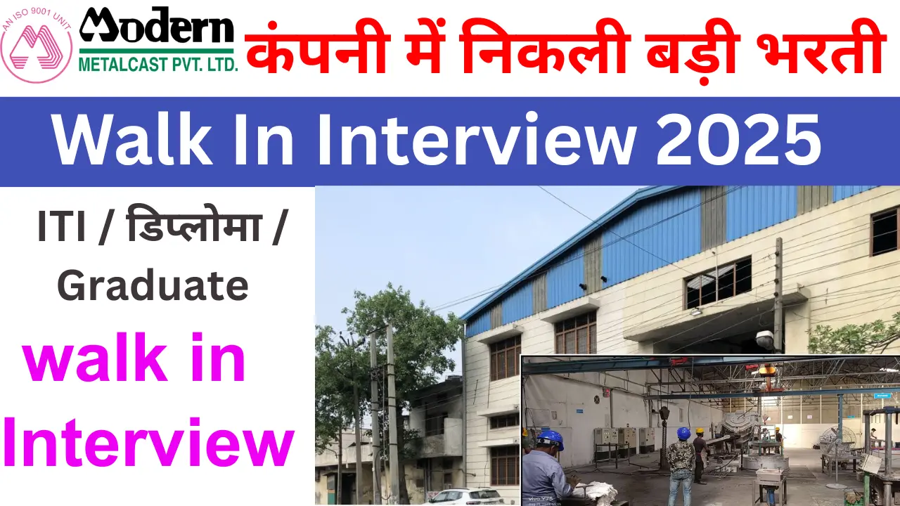 Modern Metalcast Recruitment 2025