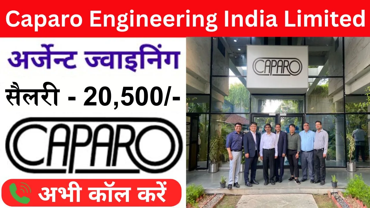 Caparo Engineering India Limited Recruitment 2025