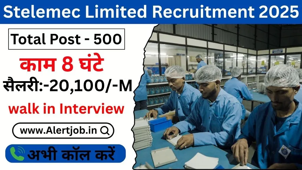 Stelemec Limited Recruitment 2025
