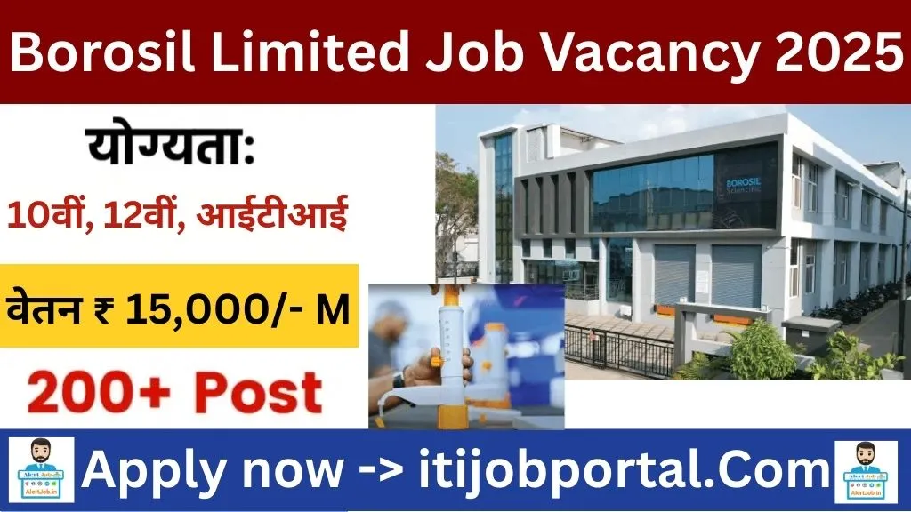 Borosil Limited Recruitment 2025