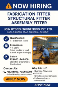 HYDCO Engineering Pvt Ltd Recruitment 2025
