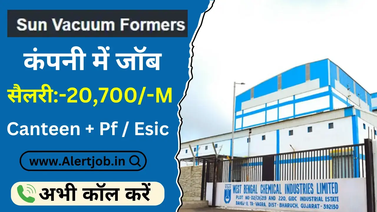 Sun Vacuum Formers India Job Vacancy 2025