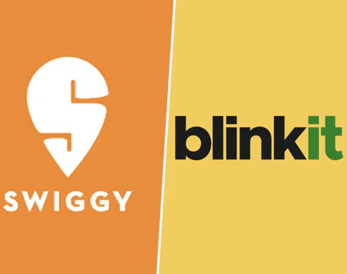 Swiggy and Blinkit Store logo